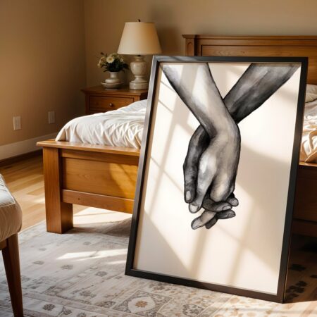 Πόστερ HOLDING HANDS - Abstract - Αφηρημένα