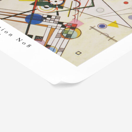 Πόστερ KANDINSKY - COMPOSITION No8 - Διασημοι Ζωγραφοι Sticky 2