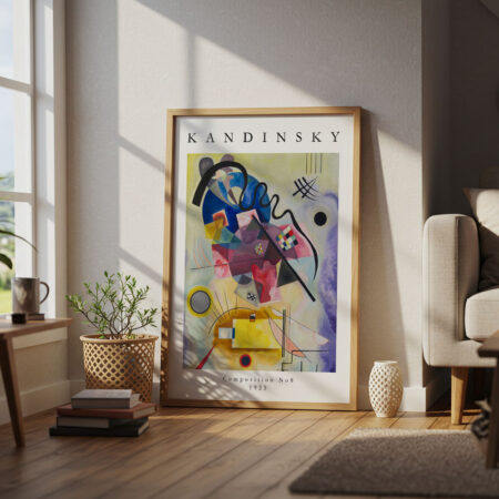 Πόστερ KANDINSKY - JAUNE ROUGE BLEU - Διασημοι Ζωγραφοι