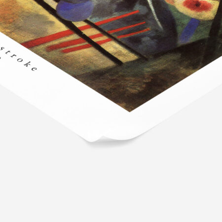 Πόστερ KANDINSKY - WHITE STROKE - Διασημοι Ζωγραφοι Sticky 2