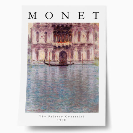 Πόστερ MONET - THE PALAZZO CONTARINI - Διασημοι Ζωγραφοι Sticky 1