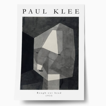 Πόστερ PAUL KLEE - ROUGH-CUT HEAD - Διασημοι Ζωγραφοι Sticky 1
