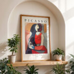 Πόστερ PICASSO - SEATED WOMAN