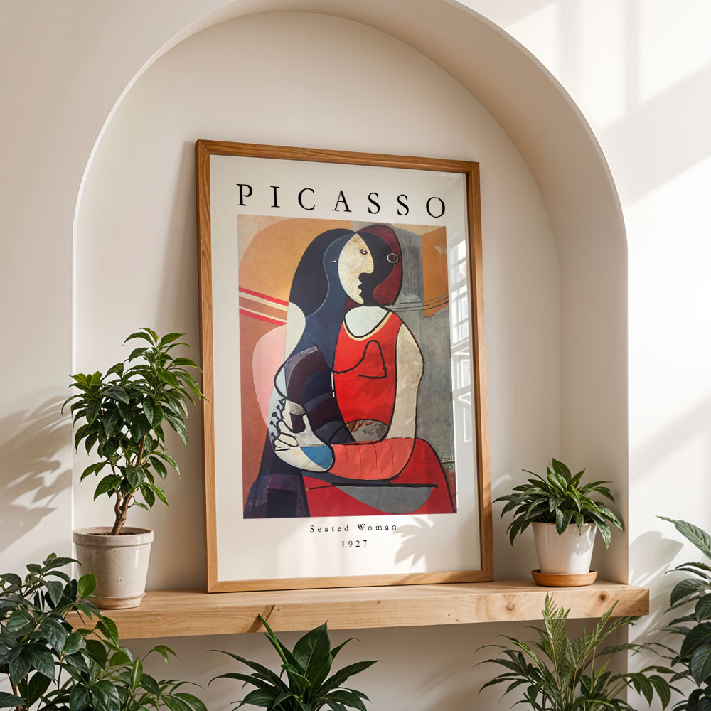 Πόστερ PICASSO - SEATED WOMAN