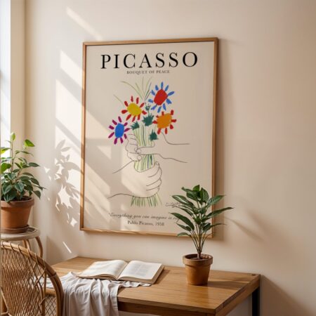 Πόστερ PICASSO - BOUQUET OF PEACE - Διασημοι Ζωγραφοι