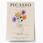 Πόστερ PICASSO - BOUQUET OF PEACE