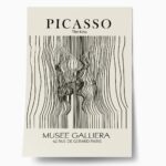 Πόστερ PICASSO - THE KISS LINEART