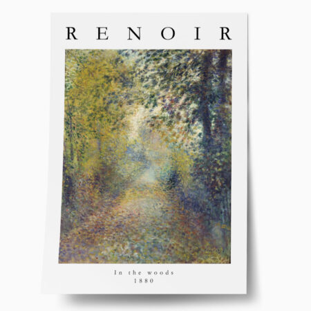 Πόστερ RENOIR - IN THE WOODS - Διασημοι Ζωγραφοι Sticky 1