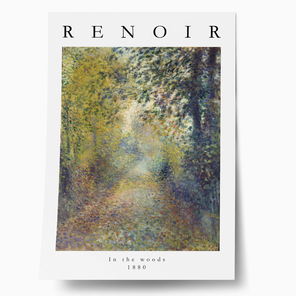 Πόστερ RENOIR - IN THE WOODS