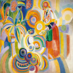 Πίνακας σε καμβά ROBERT DELAUNAY - PORTUGUESE WOMAN