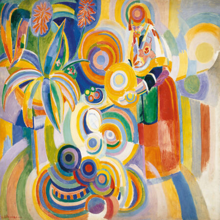 Πίνακας σε καμβά ROBERT DELAUNAY - PORTUGUESE WOMAN - Robert Delaunay Sticky 6