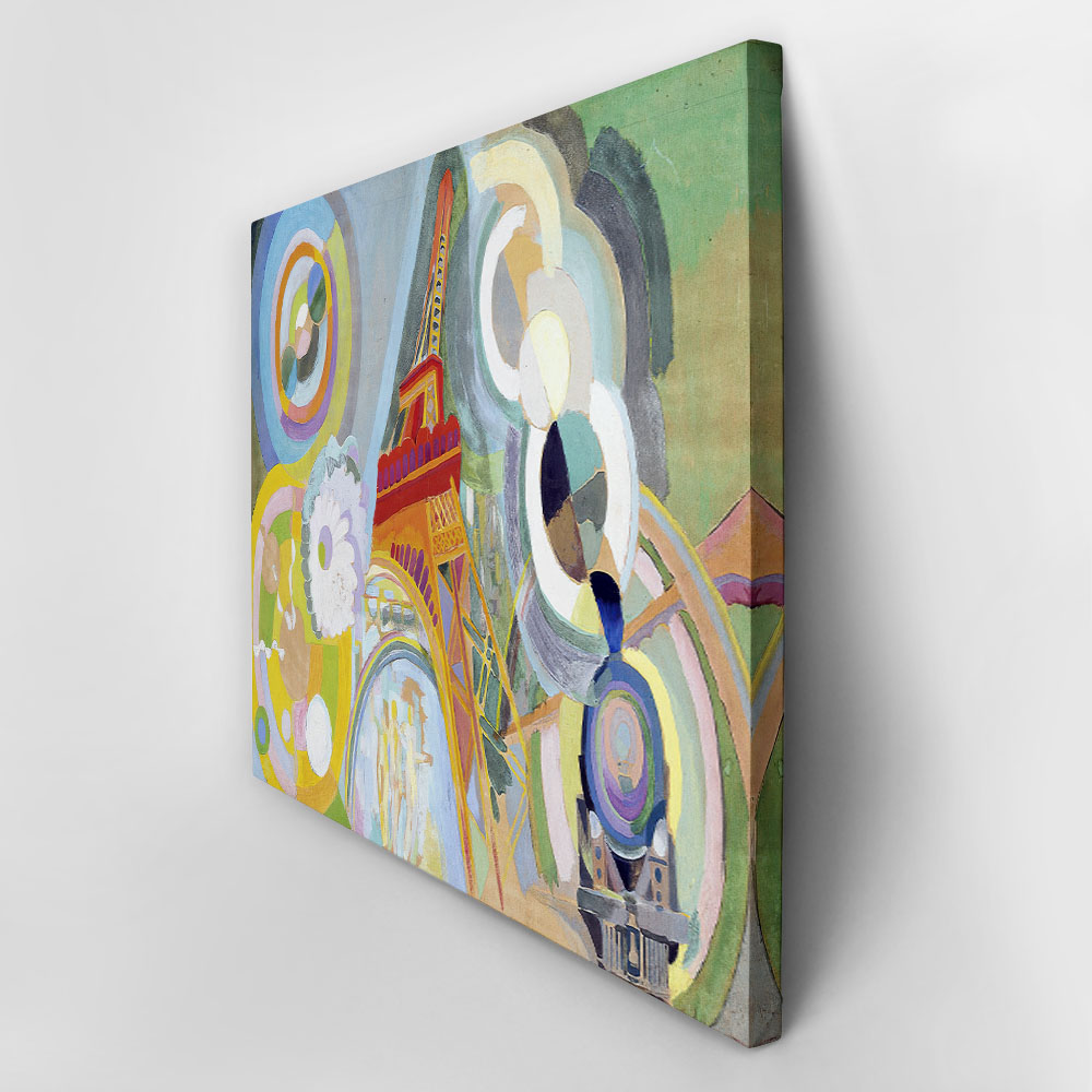 Πινακας σε καμβά ROBERT DELAUNAY - STUDY FOR AIR IRON WATER