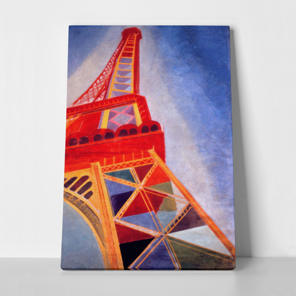 Πινακας σε καμβά ROBERT DELAUNAY - THE EIFFEL TOWER 1926