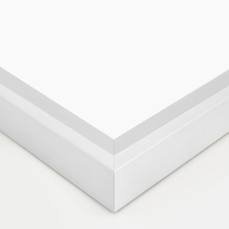Κορνίζα ΣΚΟΤΙΑ 1,2cm ΛΕΥΚΟ ΜΑΤ - Κορνιζες custom Sticky 1