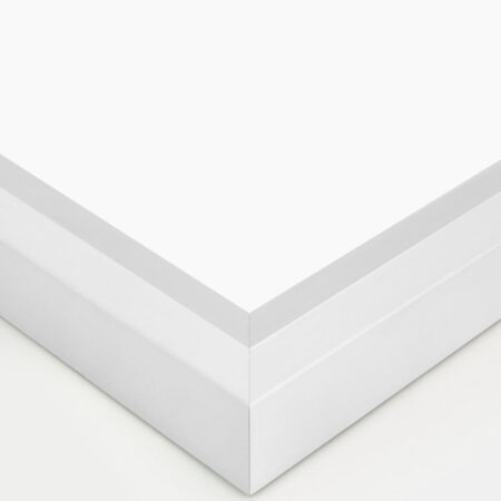 Κορνίζα ΣΚΟΤΙΑ 2,1cm ΛΕΥΚΟ ΜΑΤ - Κορνιζες custom Sticky 1