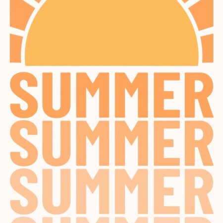 Πόστερ SUMMER SUMMER - Φρασεις - Κείμενο Sticky 3