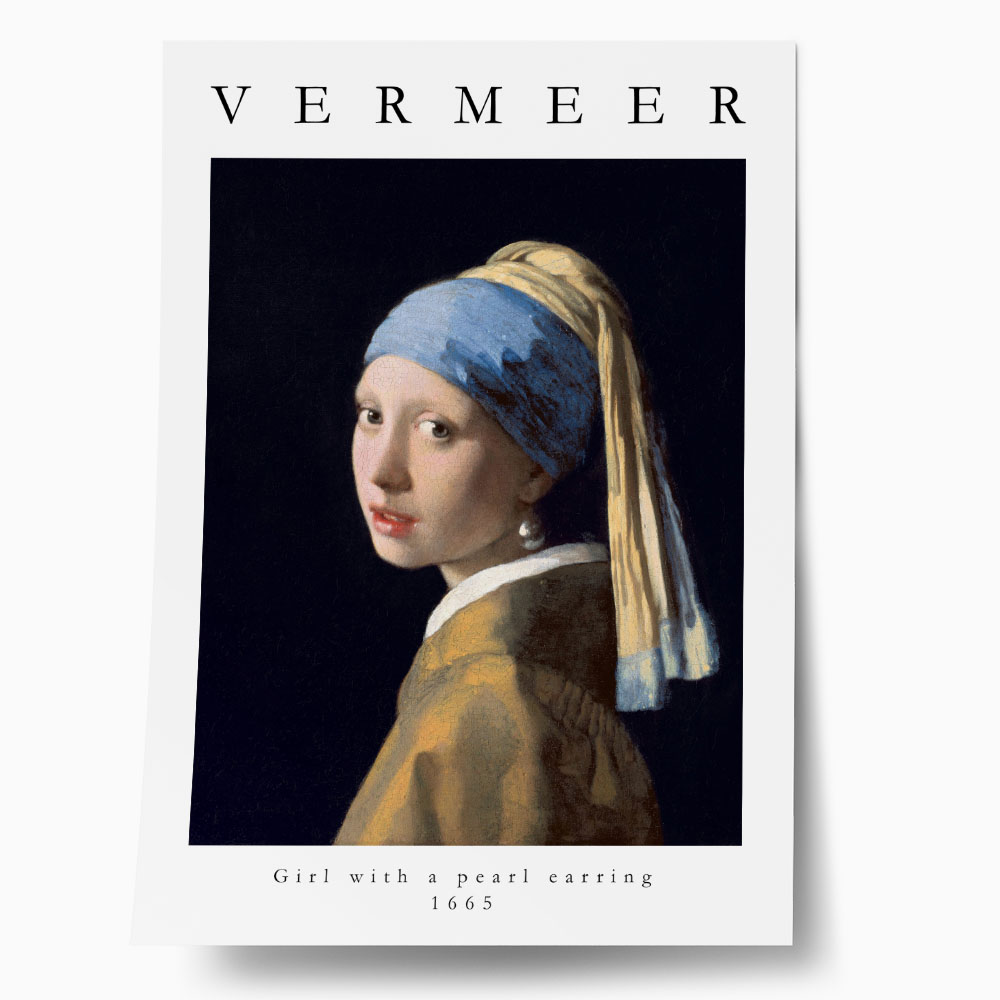 Πόστερ VERMEER - GIRL WITH A PEARL EARRING
