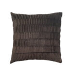 RELIEF ΔΙΑΚΟΣΜΗΤΙΚΟ ΜΑΞΙΛΑΡΙ 45x45 ΥΦΑΣΜΑ ΚΑΦΕ POLYESTER