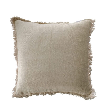 BELUD ΔΙΑΚΟΣΜΗΤΙΚΟ ΜΑΞΙΛΑΡΙ 45x45 ΥΦΑΣΜΑ ΜΠΕΖ POLYESTER - Διακοσμητικά Μαξιλάρια