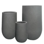 ΚΑΣΠΩ FIBER CLAY ΣΕΤ/3 ΓΚΡΙ ΓΡΑΝΙΤΗ ΨΗΛΟ ΣΤΡΟΓΓΥΛΟ - 12/ΠΑΛΕΤΑ