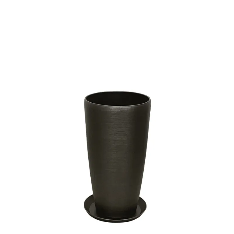STONE POLYRESIN ΚΑΣΠΩ ΜΕ ΠΙΑΤΟ ΓΚΡΙ ΟΨΙΔΙΑΝΟY ΜΙΚΡΟ - Φ23x42cm
