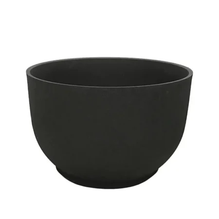 STONE POLYRESIN ΚΑΣΠΩ ΜΕ ΠΙΑΤΟ ΜΑΥΡΟ ΑΝΘΡΑΚΙ ΓΑΒΑΘΑ ΜΕΓΑΛΟ - Φ55x36.5cm - Κασπω