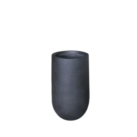 ΚΑΣΠΩ FIBER CLAY ΑΝΘΡΑΚΙ ΓΡΑΝΙΤΗ ΨΗΛΟ ΣΤΡΟΓΓΥΛΟ ΜΙΚΡΟ Φ26x45cm - Κασπω