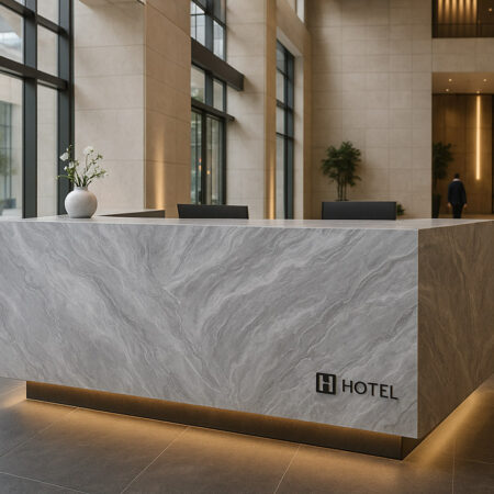 PVC Panel τοιχου 122cm x 280cm x 2,8mm GREY 210 -  Sticky 2