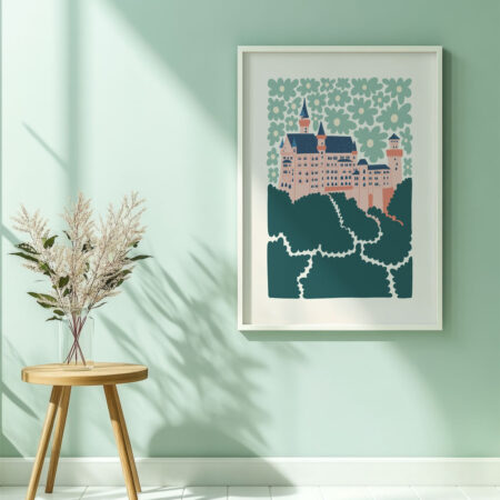 Πόστερ ABSTRACT ALPS CASTLE - Posters