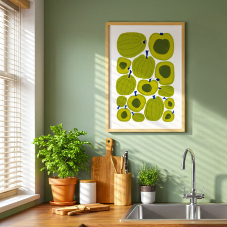 Πόστερ ABSTRACT AVOCADOS - Food & Drink