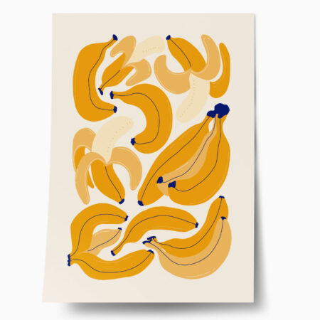 Πόστερ ABSTRACT BANANAS - Food & Drink Sticky 1