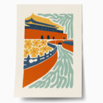 Πόστερ ABSTRACT BEIJING FORBIDDEN CITY