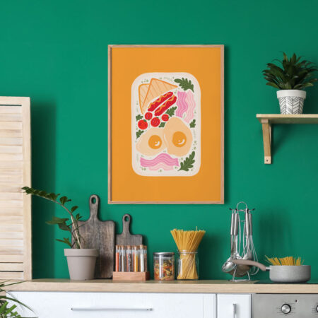 Πόστερ ABSTRACT BREAKFAST 2 - Food & Drink