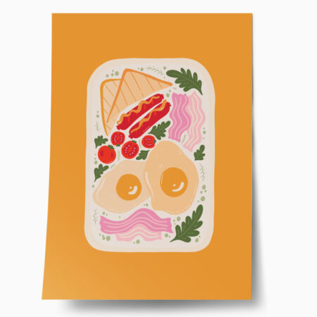Πόστερ ABSTRACT BREAKFAST 2 - Food & Drink Sticky 1