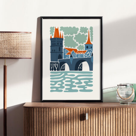 Πόστερ ABSTRACT LONDON BRIDGE - Πολεις - Χαρτες