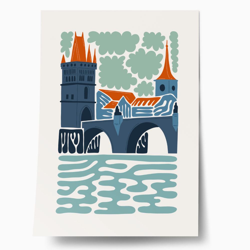 Πόστερ ABSTRACT LONDON BRIDGE