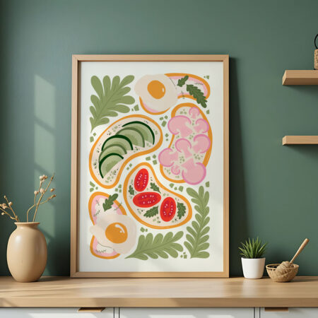 Πόστερ ABSTRACT MEAL - Food & Drink