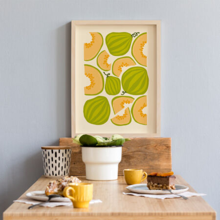 Πόστερ ABSTRACT MELONS - Food & Drink