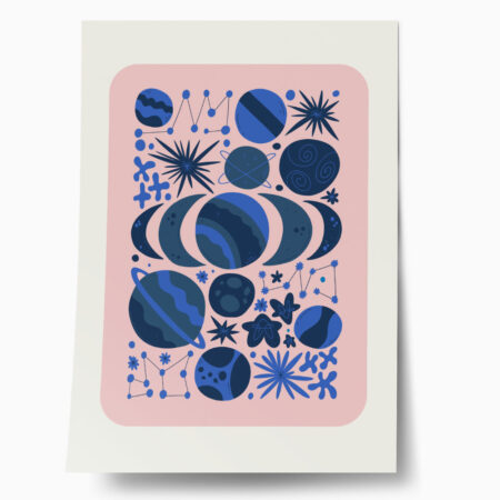Πόστερ ABSTRACT SPACE 2 - Abstract - Αφηρημένα Sticky 1