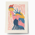Πόστερ ABSTRACT STATUE OF LIBERTY