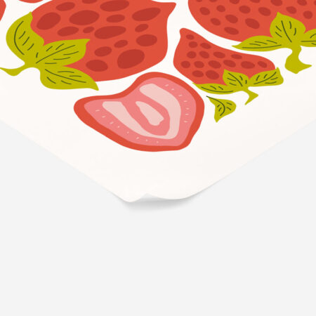 Πόστερ ABSTRACT STRAWBERRIES - Food & Drink Sticky 2