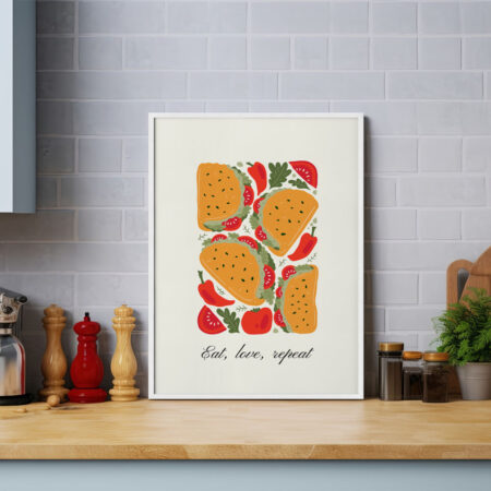 Πόστερ ABSTRACT TACOS - Food & Drink