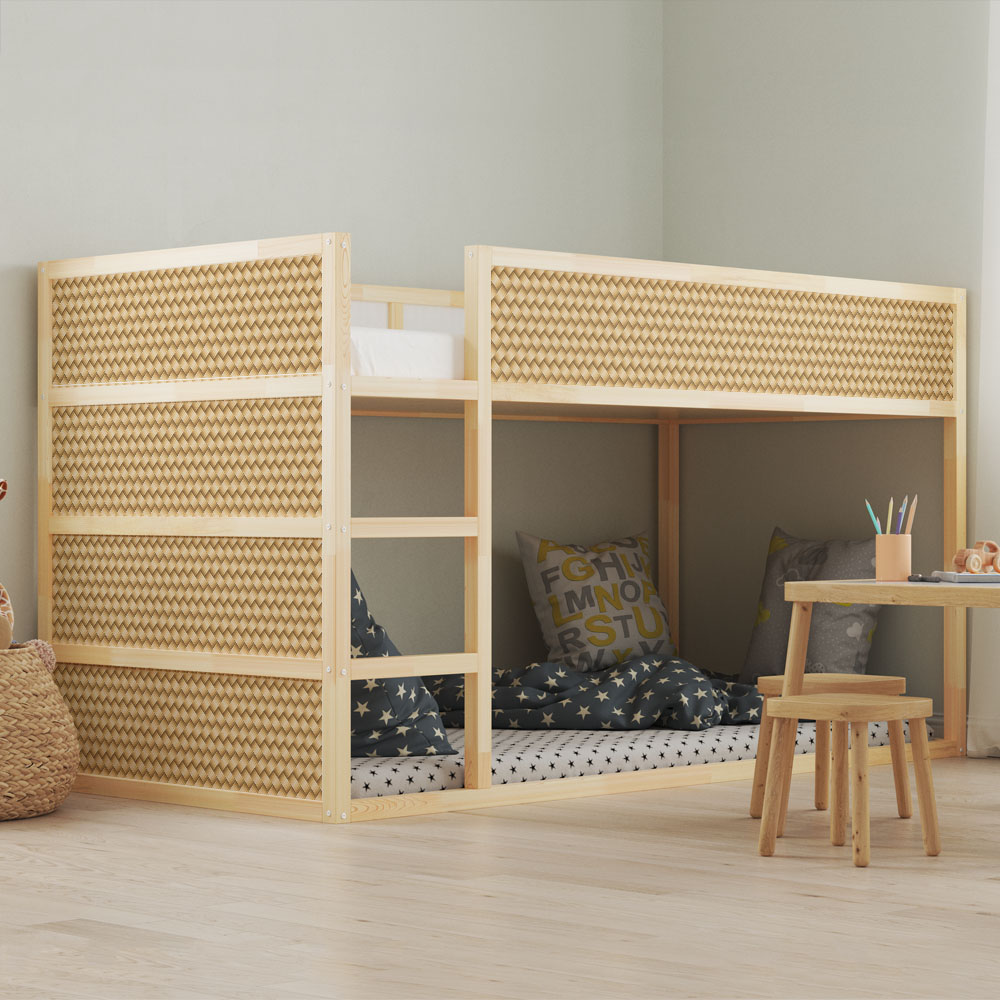Αυτοκολλητα Επίπλων για Κρεβάτι KURA BAMBOO