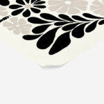 Πόστερ BLACK AND WHITE FLORAL 10