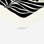 Πόστερ BLACK AND WHITE FLORAL 11