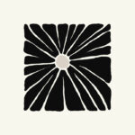 Πόστερ BLACK AND WHITE FLORAL 13
