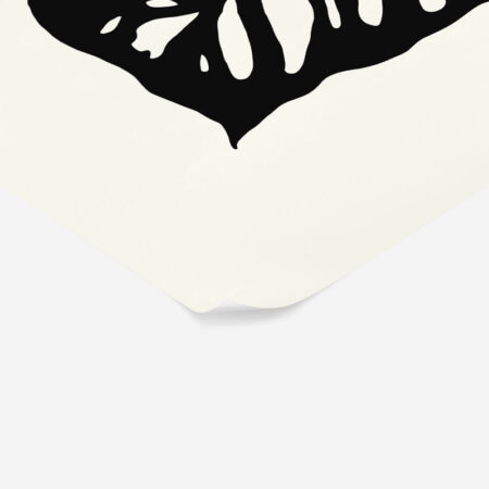 Πόστερ BLACK AND WHITE FLORAL 15 - Abstract - Αφηρημένα Sticky 2