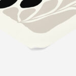 Πόστερ BLACK AND WHITE FLORAL 1