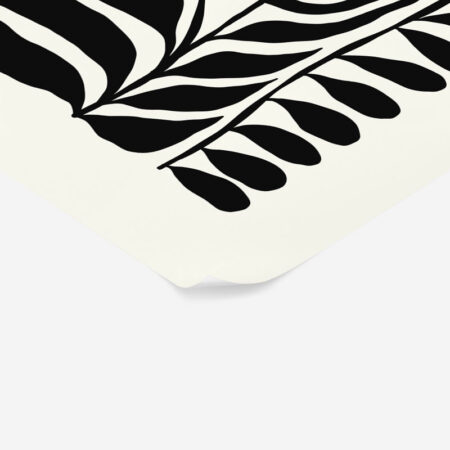 Πόστερ BLACK AND WHITE FLORAL 3 - Botanical - Λουλούδια Sticky 2