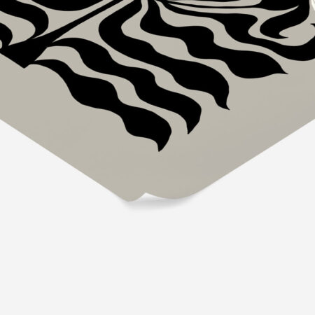 Πόστερ BLACK AND WHITE FLORAL 4 - Botanical - Λουλούδια Sticky 2